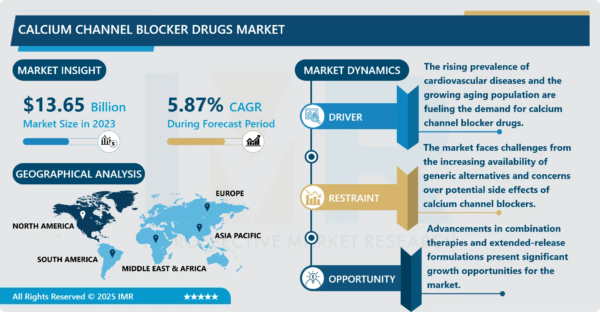 Global Calcium Channel Blocker Drugs Market Forecast to Reach USD 20.02 Billion by 2032, Driven by Rising Cardiovascular Disease Burden