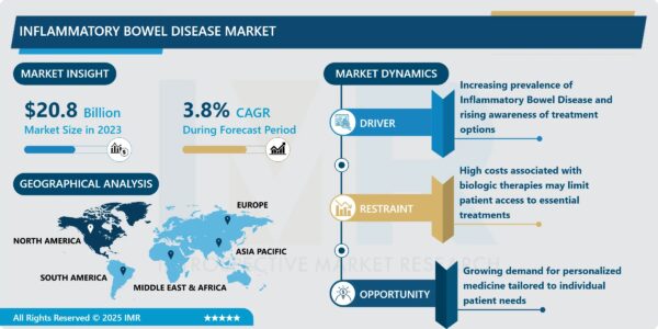 Inflammatory Bowel Disease Market Size Projected to Reach USD 29.1 Billion by 2032