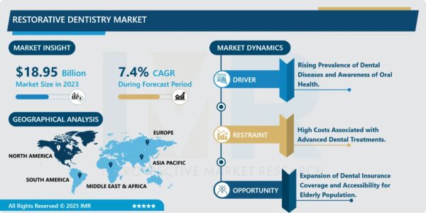 Restorative Dentistry Market Size Projected to Reach USD 36.04 Billion by 2032